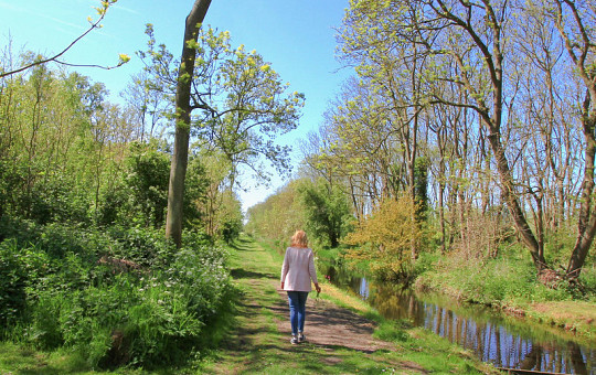 Wandelen op het Laarzen pad
